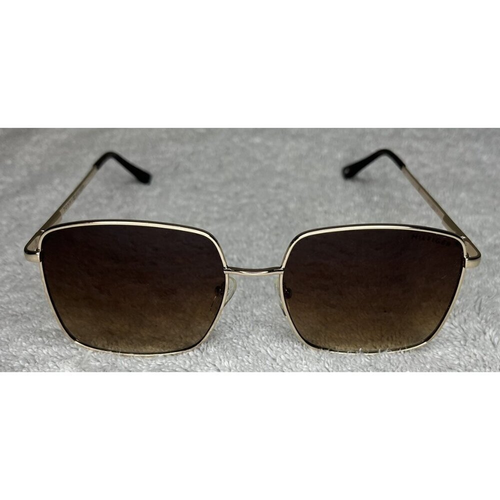 Tommy Hilfiger Elegant Gold Frame Sunglasses